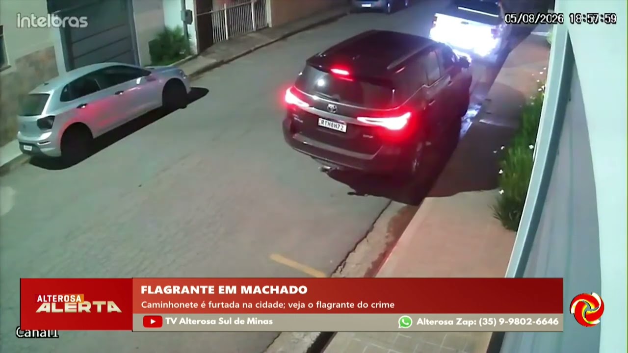 Homem furta caminhonete de luxo em Machado