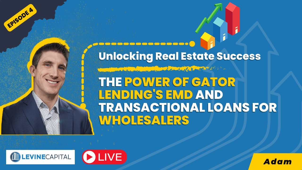 The Power of Gator Lending's EMD and Transactional Loans for Wholesalers