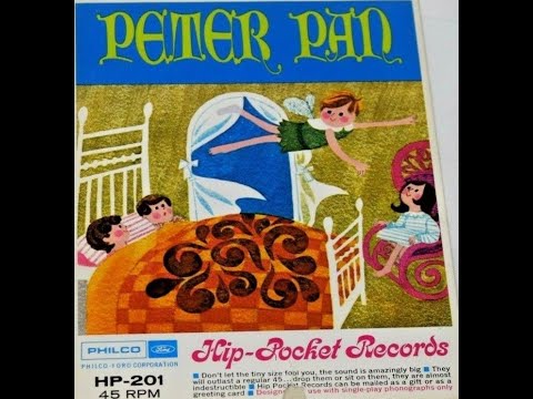 Hip Pocket 45 rpm Children's Record: Peter Pan