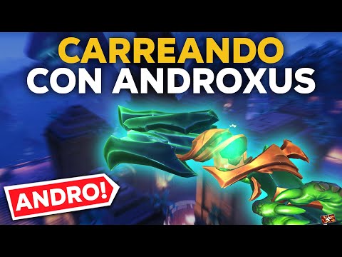 CARREANDO CON ANDROXUS en ranked | Paladins Gameplay