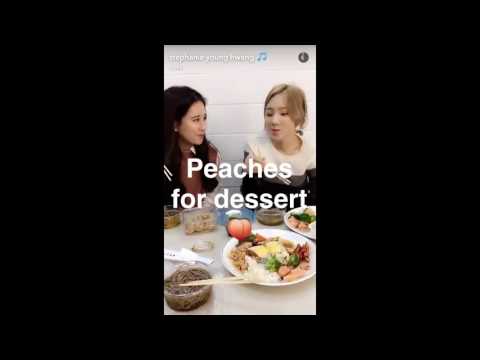 160811 Seohyun SNSD - Tiffany Snapchat update (Filters Effects)