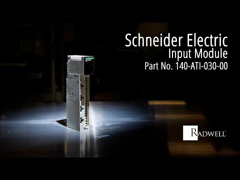 Schneider 140ati03000 analog input module