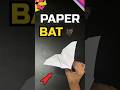 How To Make A Paper Bat Plane Paper Bat
