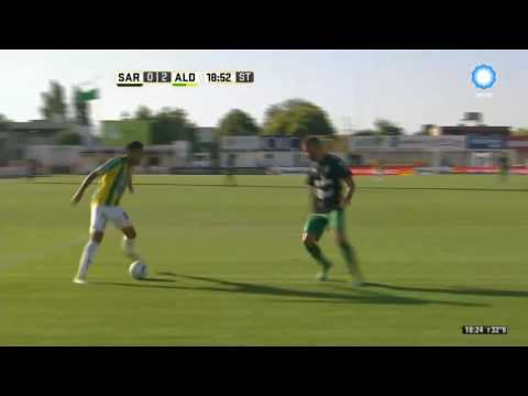 Gol N. Bandiera - Sarmiento 0 - Aldosivi 2 - Fecha 14