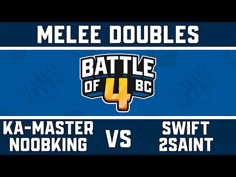 Luigi Ka-Master/NoobKing vs Swift/2saint - Melee Doubles Pools - Battle of BC 4