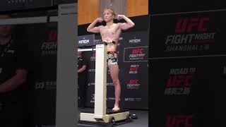 朝倉海｜公式計量✅135.5lbs #UFCShanghai📅8月29日（土）⁣⏰️プレリム16時｜メインカード19時⁣📺 #UNEXT & #UFCFightPass