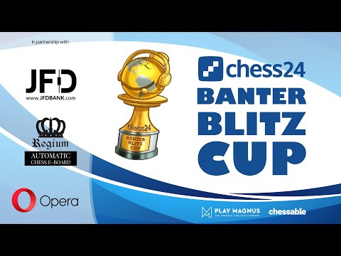 Banter Blitz Cup - GM Jan Gustafsson vs. GM Romain Edouard