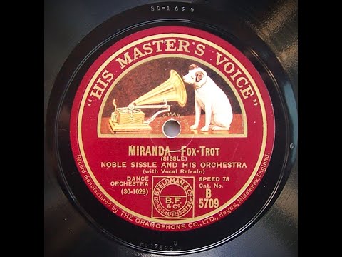 Miranda - Noble Sissle and His Orchestra (1929)