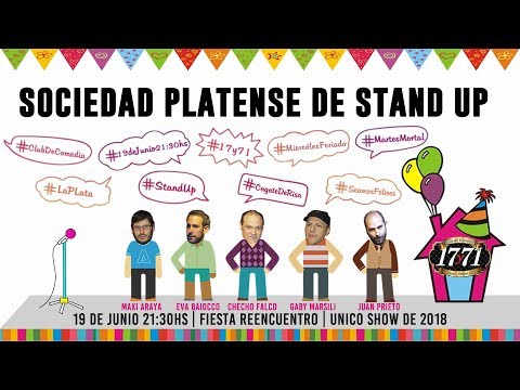 Sociedad Platense de Stand Up en Club de Comedia 17 y 71