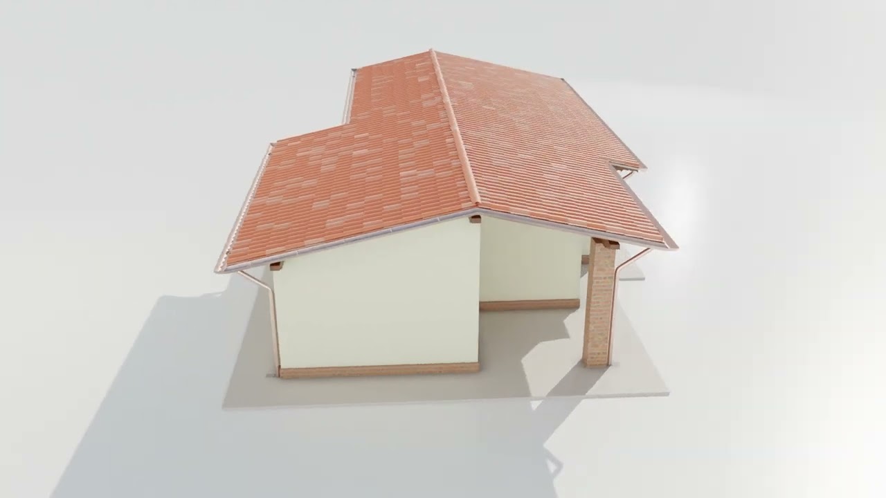 Italian Farm Building - Garage 1 3D Model