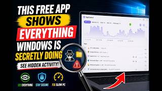 This Free App Shows Everything Windows Is Secretly Doing 😱