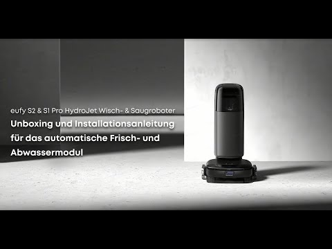 Eufy Robot Vacuum Omni S2 & S1 Pro Unboxing and Installation Instructions for the Auto Refill and Drainage System