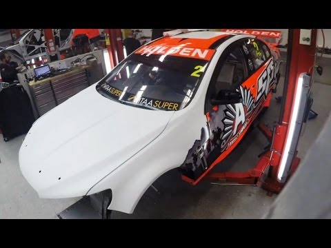 Holden Racing Team 2014 ANZAC Livery Transformation