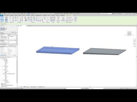 Revit Tips and Tricks #5: Sloped Floor. How to determine the underside of a sloped floor.