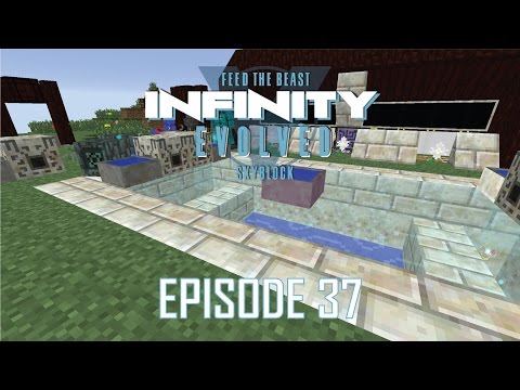 FTB Infinity Evolved Skyblock - 37 - CREATIVE MANA POOL OF CHAMPIONS [EXPERT MODE]