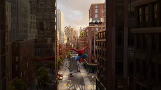 #shorts ブランドニューデイのスーツで正面アングル多めスイング！ 【Marvel's SPIDER-MAN 2】 #スパイダーマン #ブランドニューデイ #spiderman