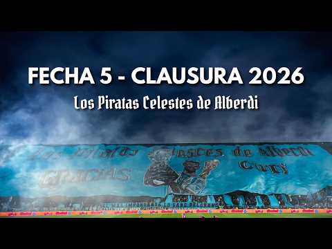 "Resumen Hinchada de Belgrano vs Independiente Rivadavia de Mendoza | Fecha 5 Clausura 2026" Barra: Los Piratas Celestes de Alberdi &bull; Club: Belgrano