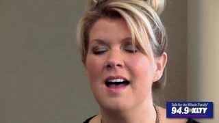 Natalie Grant sings &quot;Perfect People&quot; live and unplugged at the 94.9 KLTY studio