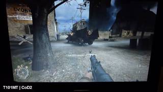 preview picture of video 'Call of Duty 2 on ASUS Eee PC T101MT'