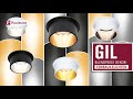 Paulmann-Gil-Plafondinbouwlamp-LED-zwart-mat-goud-mat,-Set-van-3 YouTube Video