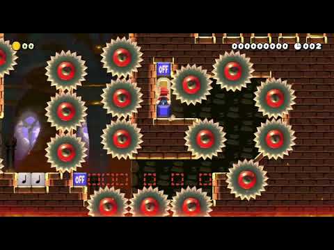 ♦ 10 Seconds: Saw Castle ♦ (Super Mario Maker 2)