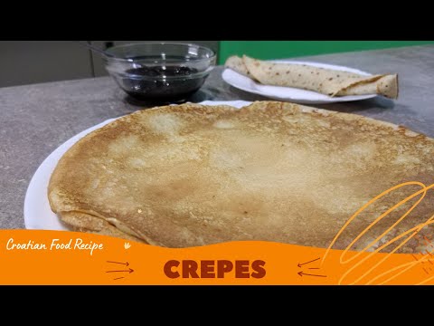 How To Make Crepes Recipe - #Croatianway