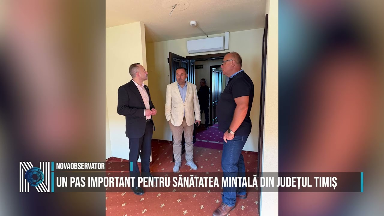 Un pas important pentru sănătatea mintală din județul Timiș