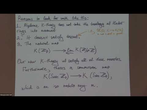 K-theory in p-Adic Geometry - Greg Andreychev