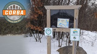 Area 178 (Chippewa Falls, WI) - The Oaks - Winter Fat Tire Ride (Helmet Cam)