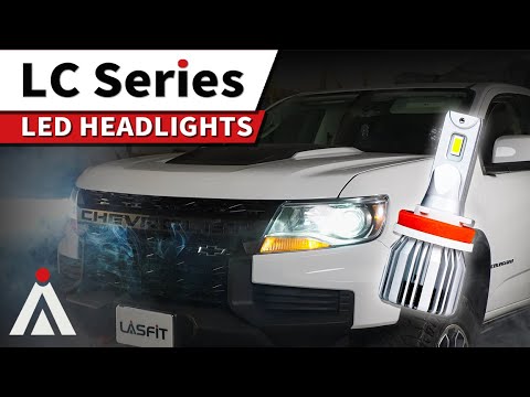 Lasfit LC Plus H8/H9/H11 LED Headlights Review |  Installation on the 2021 Chevy Colorado.