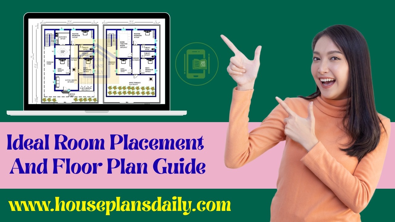 Ideal Room Placement and Floor Plan Guide| Vastu Perfect Home Design
