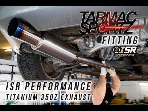 Tarmac Sportz - Nissan 350z ISR Performance Titanium Exhaust