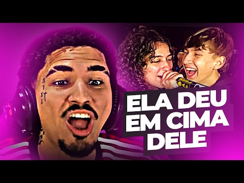 NOVENTA REAGE a (DEU MUITO EM CIMA! 😱🔥) SOFIA x TAVIN | 2ª FASE | 55º Batalha da Linear