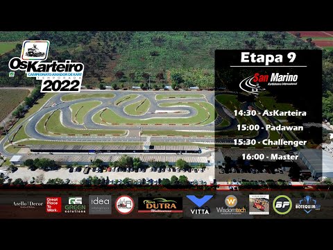 9ª Etapa Boletim do Paddock - OsKarteiro 2022 - Kartódromo Internacional San Marino