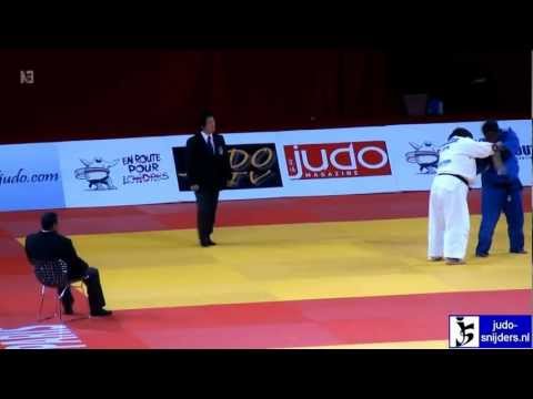 Judo 2012 Grand Slam Paris: Tachimoto (JPN) - Ortiz (CUB) [+78kg] semi-final