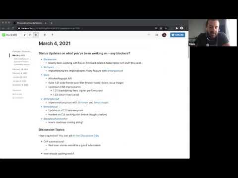 Pinniped Community Meeting - March 4, 2021