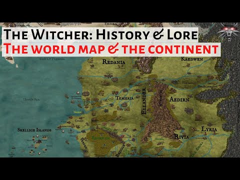 The World Of The Witcher: Map & Geography | The Witcher History & Lore