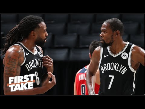 ケビン・デュラントとアンドレ・ジョーダン：ネッツのキープレーヤーはどっち？| 記者会見｜ファースト・テイク (Kevin Durant or DeAndre Jordan: Who is the key player for the Nets? | First Take)
