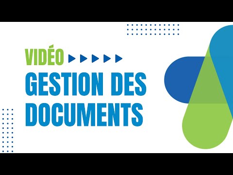 Gestion des documents