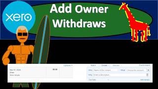 Add Owner Withdraws 390 Xero Accounting Software 2020