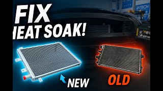 Fixing Heat Soak! Upgraded Charge Cooler & Pump on My Jaguar F-Type R