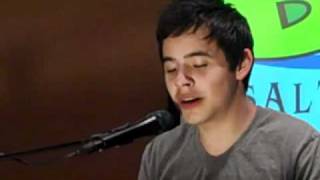 David Archuleta sings &quot;A Thousand Miles&quot; live with Todd &amp; Erin