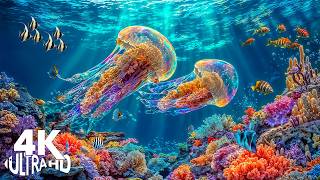 4K Underwater World — Beautiful Fish Swimming & Coral Reefs with Relaxing Sleep Sounds MQDEFAULT Thumbnail