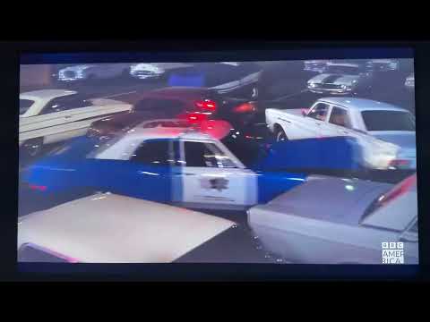 Mustang Mach 1 car chase in 007 Diamonds are Forever (1971)