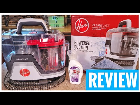 Hoover CleanSlate Plus Carpet & Upholstery Spot Cleaner (FH14010) UNBOXING & REVIEW