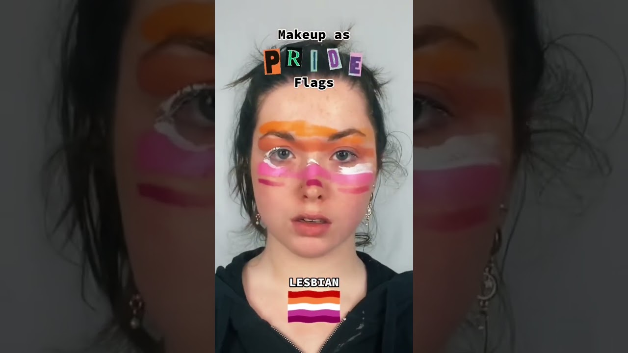 LESBIAN PRIDE FLAG?! 😱😍 #shorts