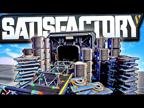 Automating the ALL NEW Space Elevator Parts! - Satisfactory Early Access Gameplay Ep 7