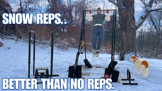 Home Bodyweight Calisthenics Workout COLD Reps for Beginners