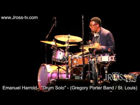 James Ross @ Emanuel Harrold - "Drum Solo" (Gregory Porter Band) - www.Jross-tv.com