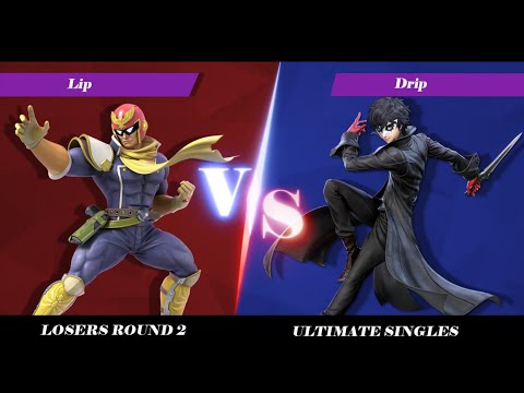 Top Blastzone 10 (Losers) Round 2 - Lip (Captain Falcon) VS. Drip (Joker) - SSBU